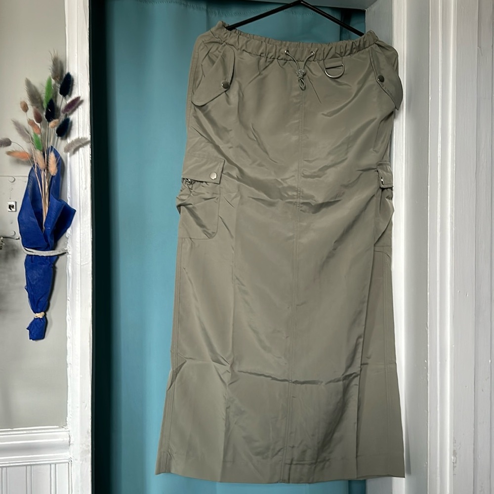 Sage green Emory Park Utility First Cargo Skirt